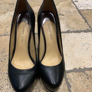 Antonio Melani Sexy Black Platform Heels